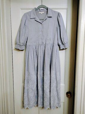 Ivy City Co Laurel Chambray Dress